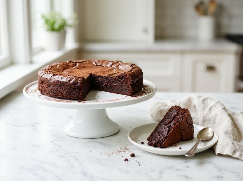 Flourless chocolate cake